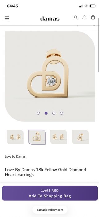 Колье и серьги Damas Jewellery