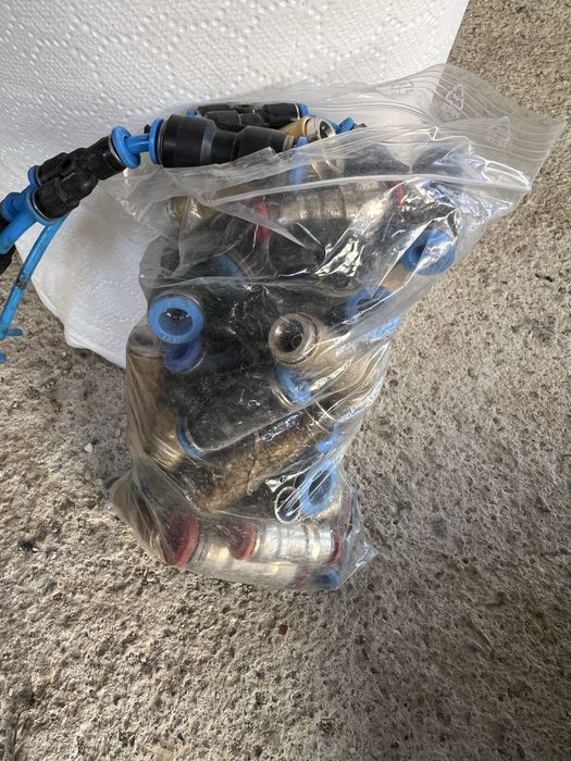 Diversi conectori rapizi pneumatici