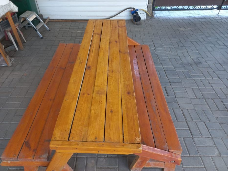 Стол трансформер садовый