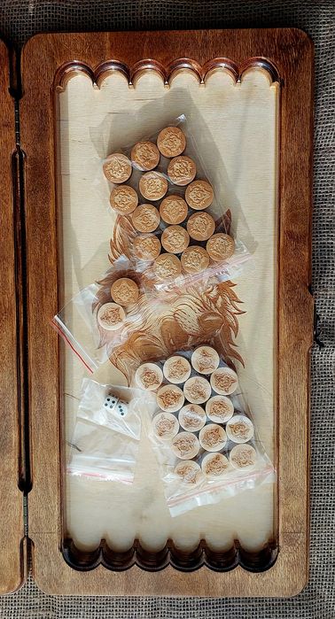 Продам нарды "Волки"