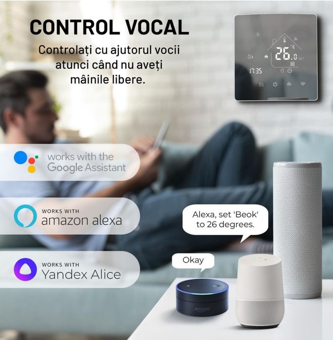 Termostat de ambient wireless