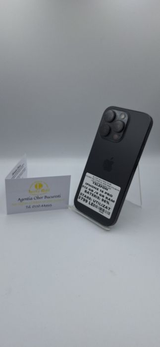 IPhone 16 Pro 512Gb 96% Baterie Garantie/Factura #54088