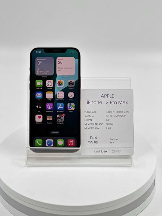 Iphone 12 Pro Max 128GB Bat 88 Garantie 24 Luni CashBox