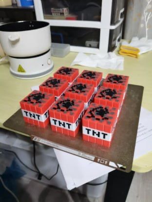 Игрушка Minecraft TNT