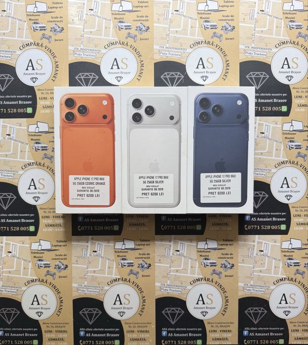 Apple iPhone 16 Pro Max 5G 256Gb Nou Sigilat Factura Garantie