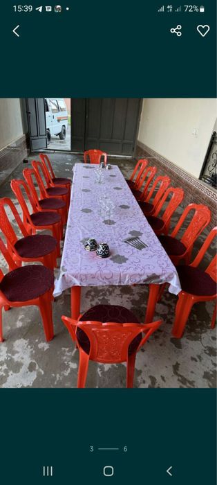 стол стул прокат