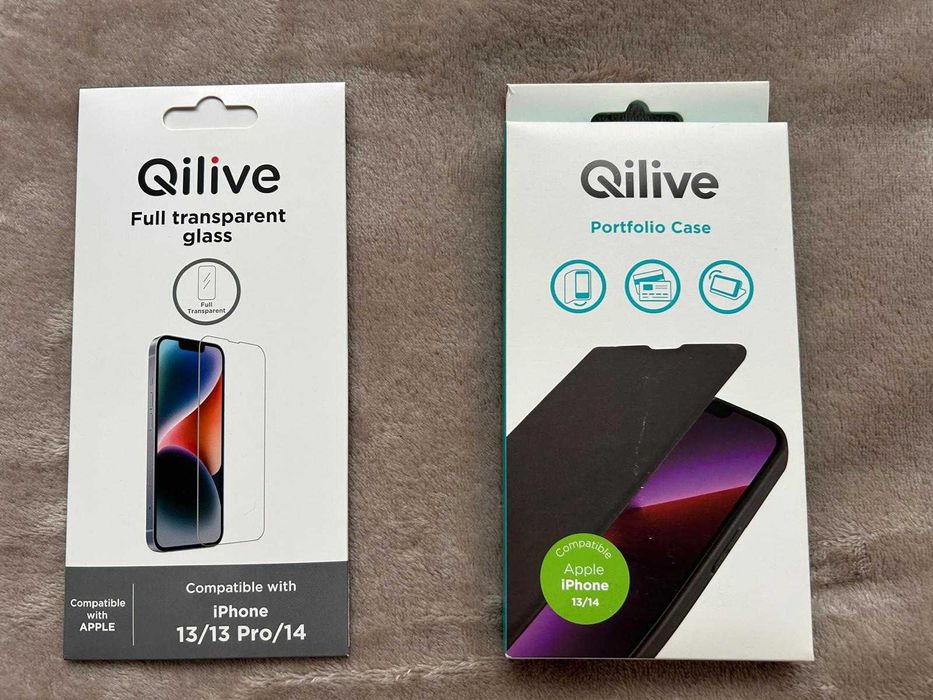 Vand husa si folie geam pt IPHONE 13 sau 14 - NOI