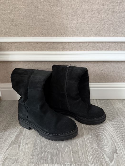 Зимние сапоги до колен