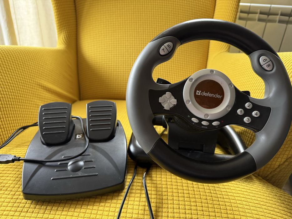 Defender USB волан (racing wheel/gamepad steering wheel) гр. Велико ...