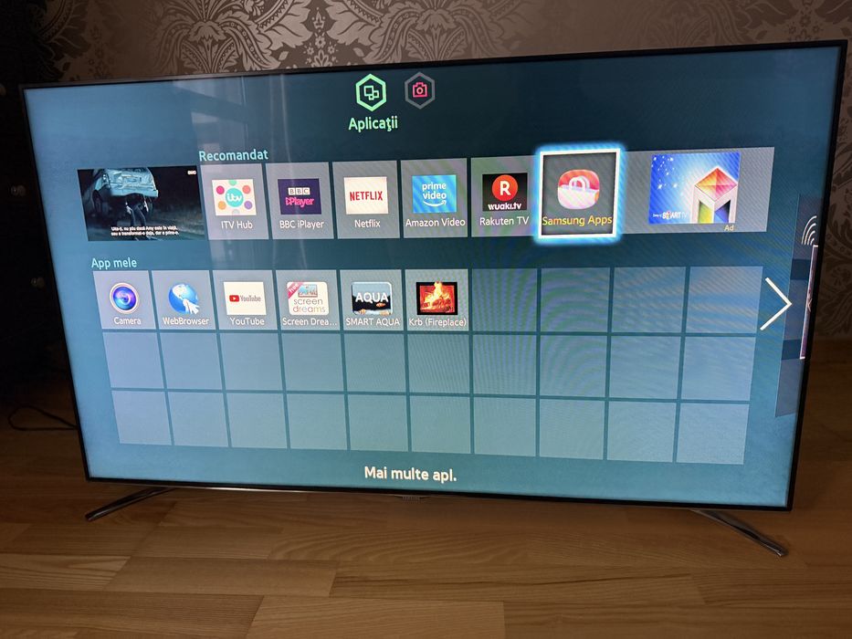 Televizor Smart Samsung 46”(117 cm) Full HD și 3D model UE46F8000