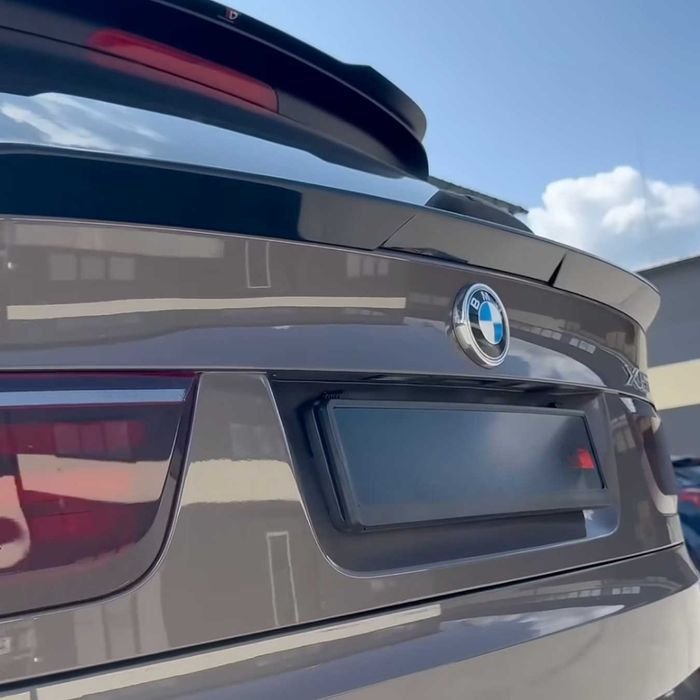 Mid спойлер за BMW X5 E70 (2007–2013) – Черен гланц (Gloss Black), бмв е70 х5, тунинг