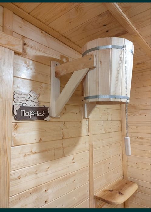 Новенькая Баня на дровах !!!