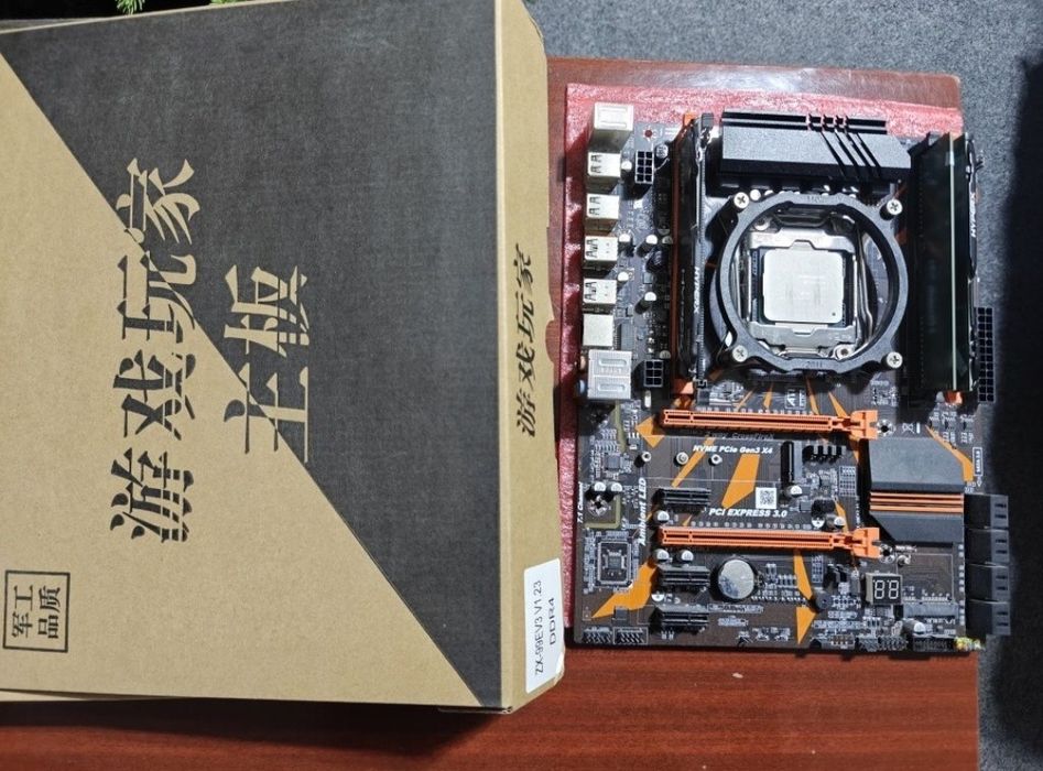 Комплект X99 + Хеоn E5-2670 v3 + ddr4 16 gb озу