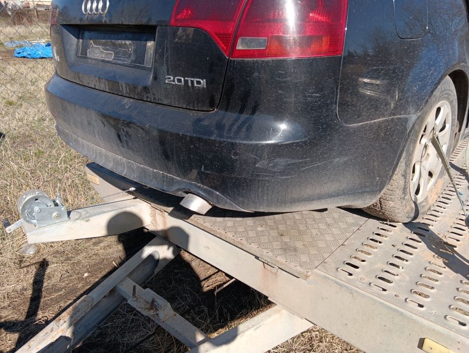 Задна sline броня за audi a4 b7