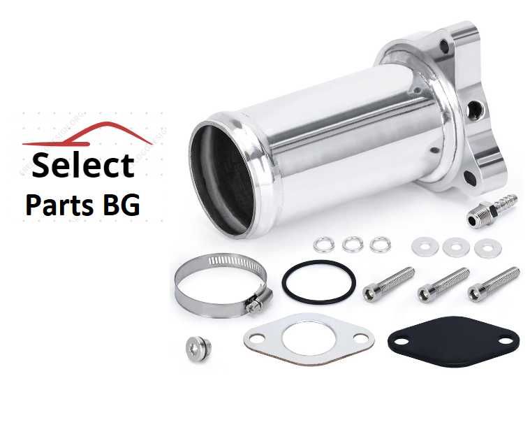 ЕГР EGR Delete Racepipe Race pipe VW Audi Seat Skoda 57мм 57mm 1.9TDI