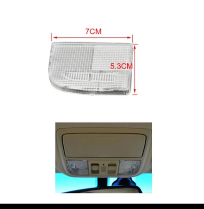 № 65 Капачета / бутони 2бр преден плафон Honda CRV  Civic Accord Jazz