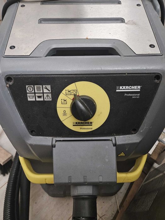 Aspirator si Spalator PROFESIONAL cu abur Karcher SGV 6/5