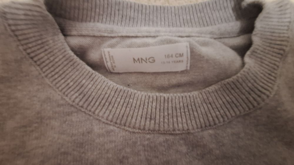 Памучна блуза Mango размер 164 cm