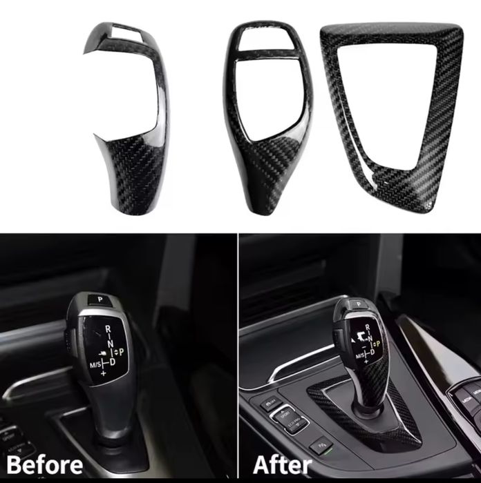 Set-Ornamente-Trimuri-Carbon-Joystick-Consola-Multimedia-Bmw-F30-F34