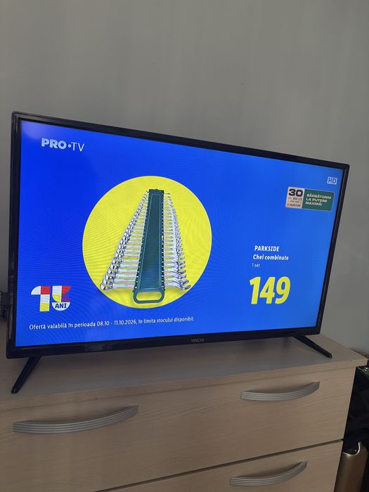 TV Led Vinchi negru