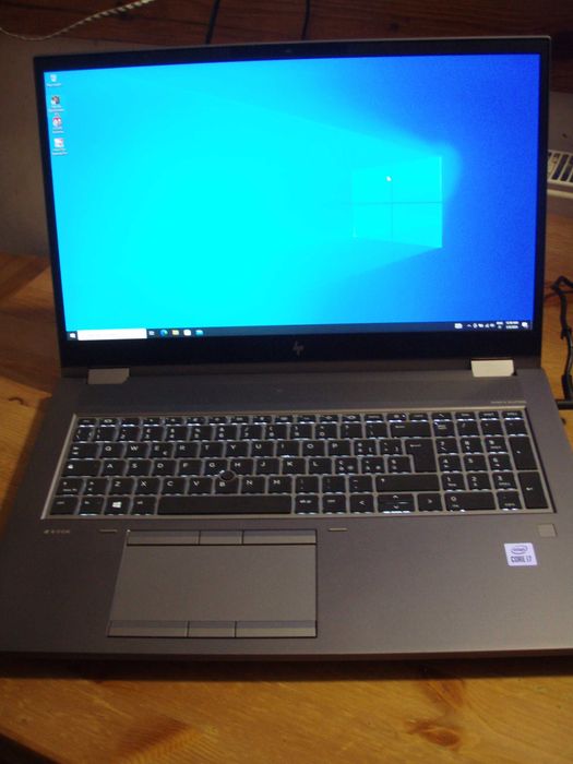 Zbook Fury G7 17.3" FHD i7-10750H SSD 512Gb RAM 16Gb nVidia T1000 4Gb