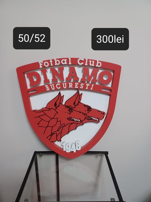 Tablou polistiren tare cu Dinamo București 1948