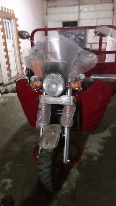 Mototsikl Gaz bilan ishlaydi