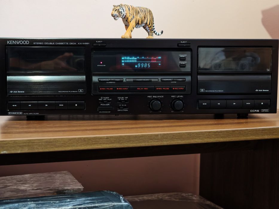 Kenwood KX-W891. Înregistrare/Autoreverse pe ambele părți. Preț fix !
