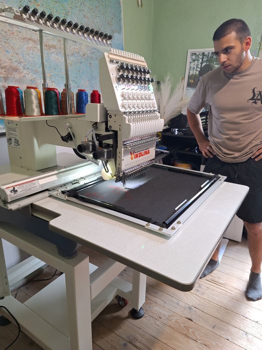 Професионална бродираща машина 15 Конечена with pro technology