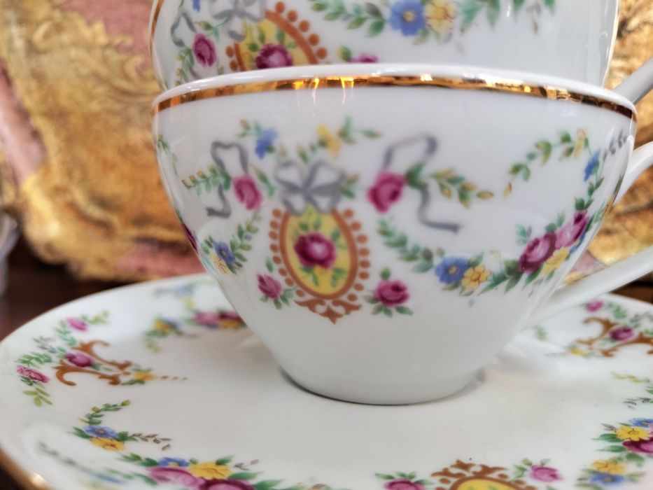 4 бр. порцеланови сетовеThun Czechoslovakia