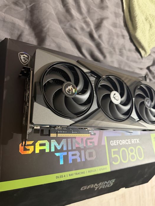 Видеокарта Nvidia GeForce RTX 5080 Gaming Trio MSI