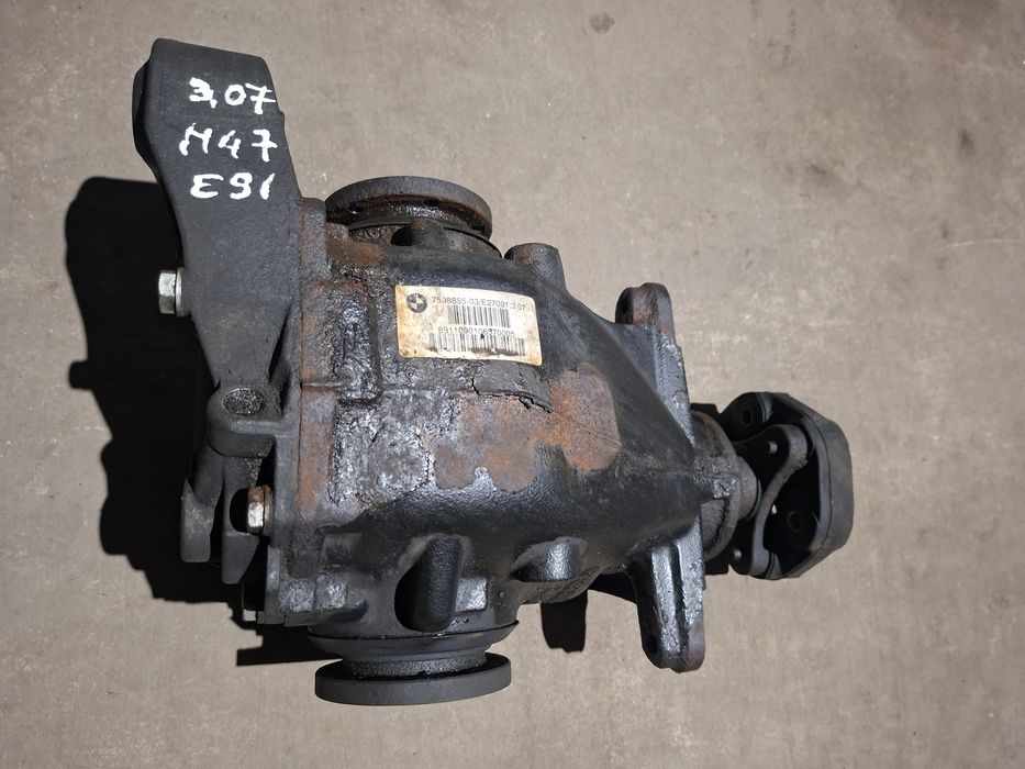 Grup spate raport 3.07 motor N47 20D BMW E90 E91 Cod 7598855 in stare buna de funcționare