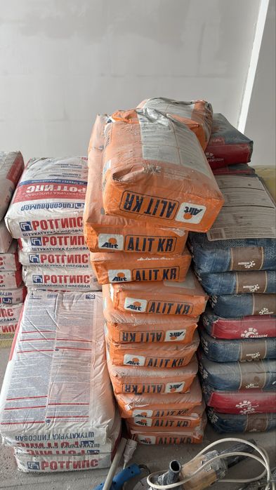 Родгипс, финишка, наливной пол