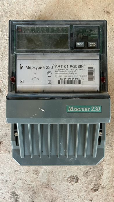 Счетчик меркурий