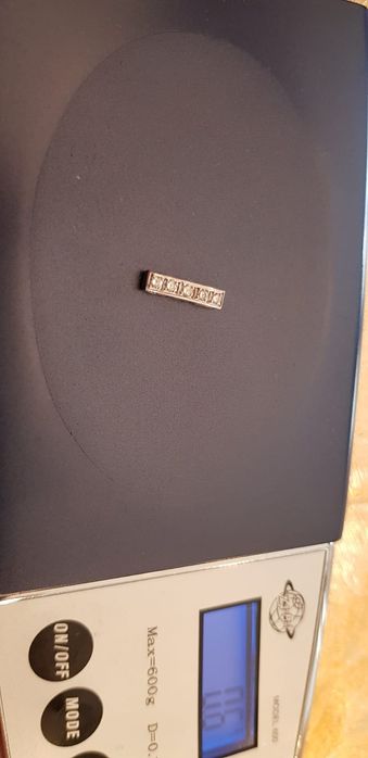 Pandantiv aur alb cu diamante