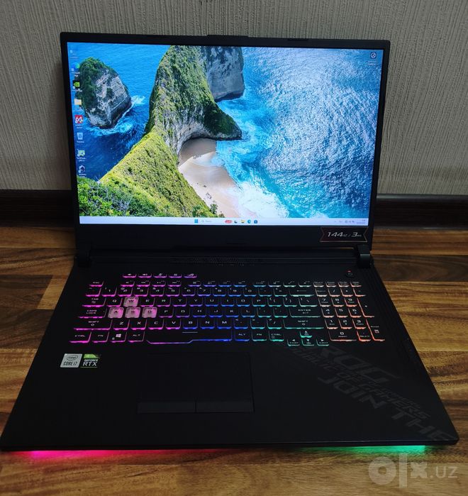 Asus ROG Strix.RTX2070 8gb/16gb ddr4/Core i7 10750h/ssd 512gb/17.3"
