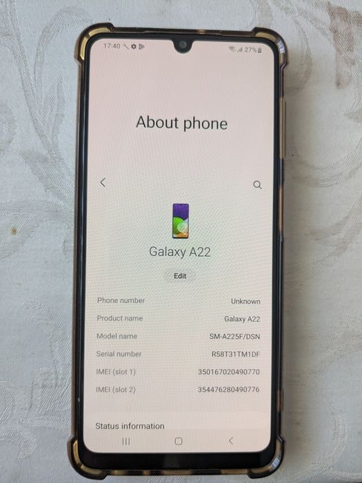Samsung Galaxy A22 64 GB perfect estetic