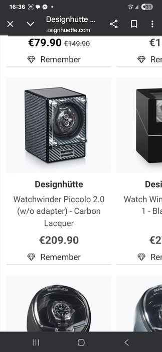 Watch winder Designhutte