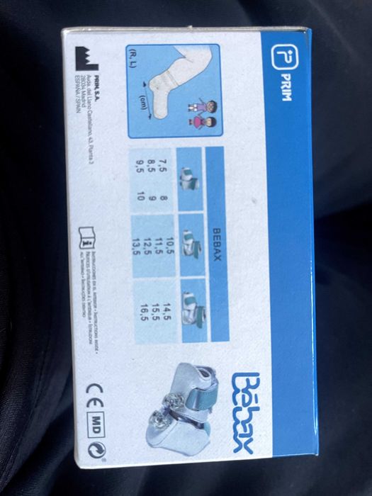 Ортопедични обувки Bebax - Размер Small (7.5/8/8.5/9/9.5/10)см