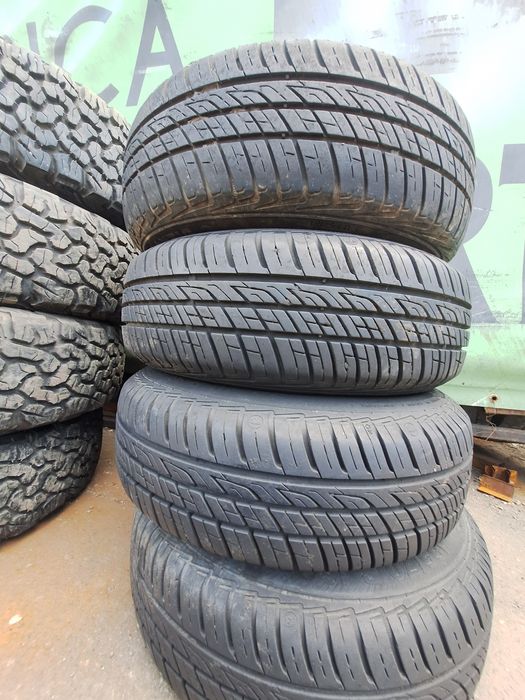 4 roti Dacia Solenza cu anv vara 165/70r13 Barum