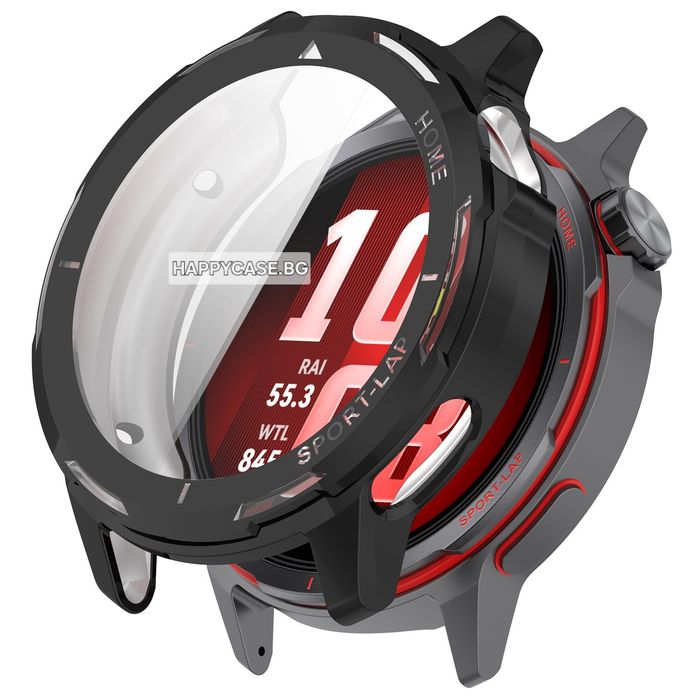 Huawei Watch GT Runner 2 / GT Runner / 360° Мек силиконов кейс с протектор за екран