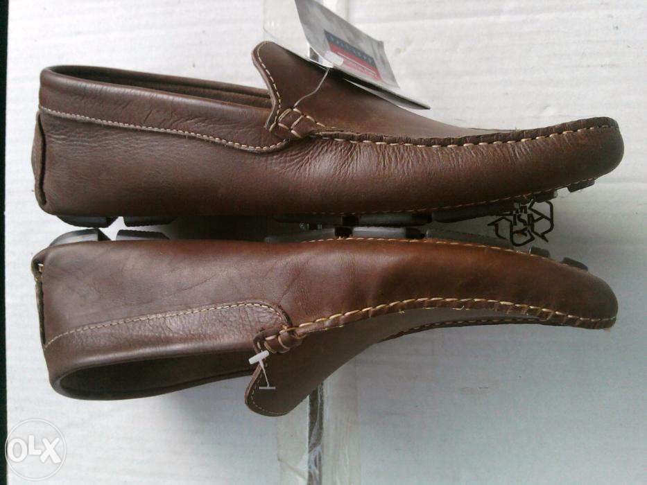 Pantofi opinci barbati noi Luca Mancini piele nr. 46 cu 25% reducere
