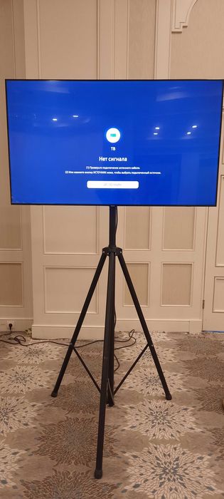 Прокат телевизоров со стойкой на колесах