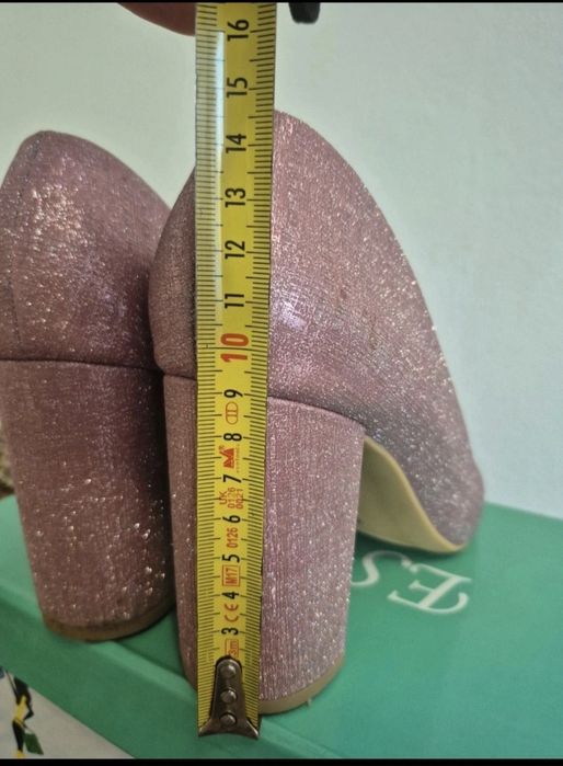 Pantofi damă cu toc gros