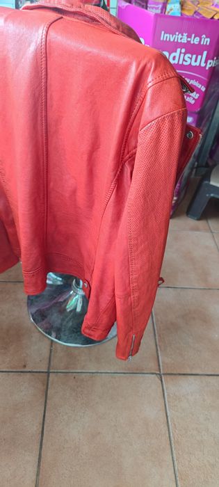 Geaca piele naturaladamă Gipsy XL by Mauritius