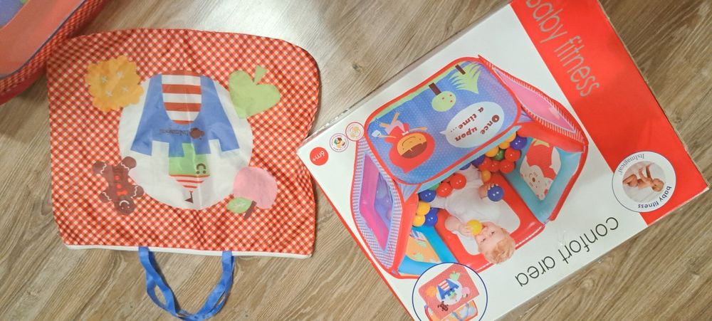 Baby fitness- сух басейн с омекотени страни и меки топки