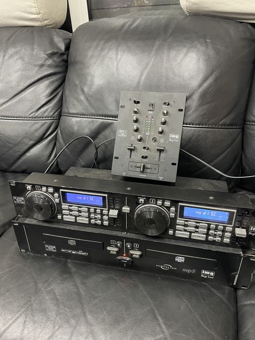 Dj конзола смесител IMG stage line cd-292usb/mbx-1bk