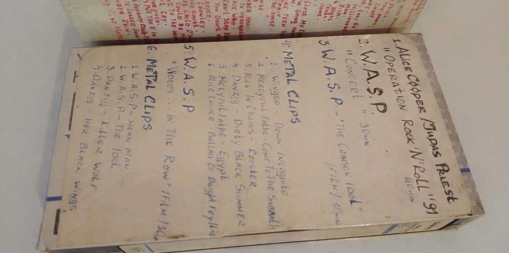 Видео касети VHS Музика