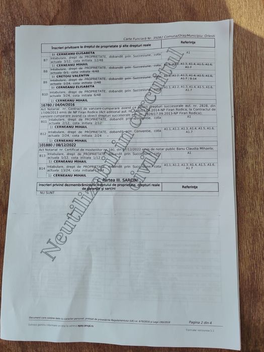 Casă de vânzare – casă de vacanță, comuna Orlești, jud. Vâlcea