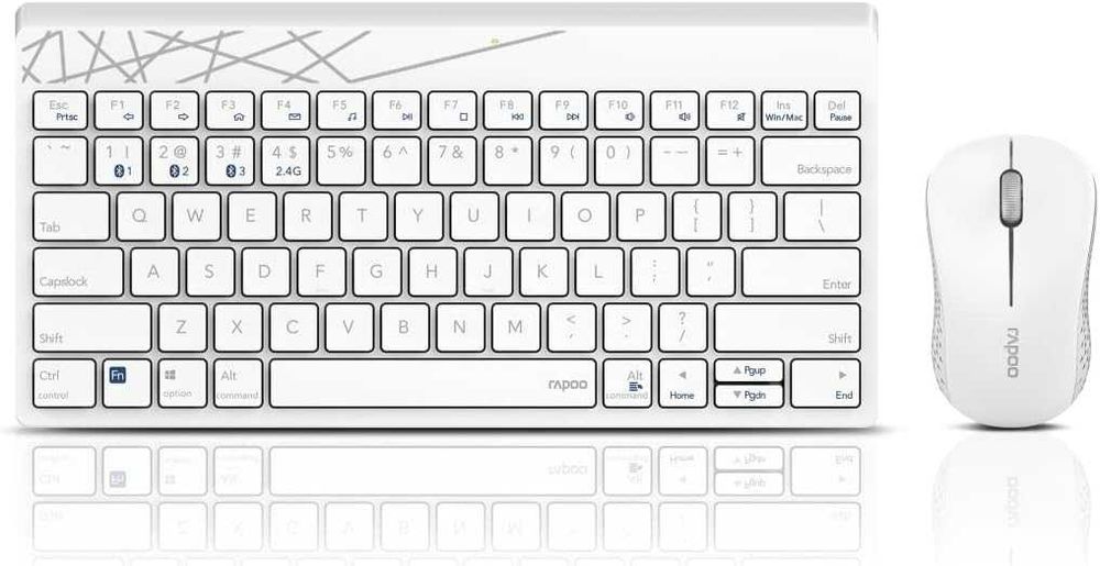 Set wireless tastatura si mouse Rapoo 8000M,